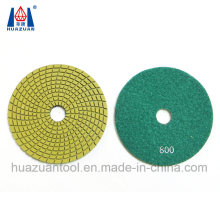 Green Diamond Wet Polishing Pads for Water Polishing Marble Granite